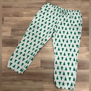Hanna Andersson Tree Flannel Pajama Bottoms